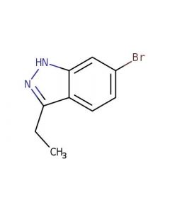Astatech 6-BROMO-3-ETHYL-1H-INDAZOLE, 95.00% Purity, 0.25G